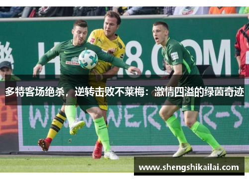 多特客场绝杀，逆转击败不莱梅：激情四溢的绿茵奇迹