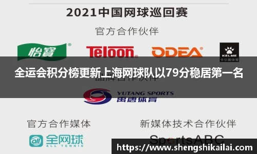 全运会积分榜更新上海网球队以79分稳居第一名